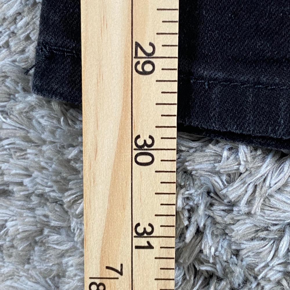 Levis 511 Jeans Mens 29x30 Black Denim Slim Stretch Cotton Blend Casual Pant - Picture 7 of 11